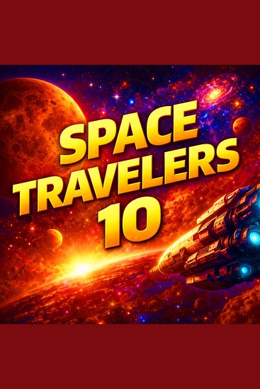 Space Travelers 10 - Explorers Aliens and Impossible Choices Among the Stars - cover