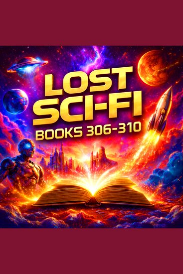 Lost Sci-Fi Books 306 thru 310 - From Deep Oceans to Distant Futures — Vintage Science Fiction at Its Best - cover