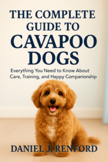 The Complete Guide To Cavapoo Dogs - Everything You Need to Know About Care Training and Happy Companionship - cover