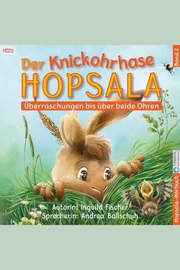 Der Knickohrhase Hopsala - Band 2 - Überraschungen bis über beide Ohren - cover