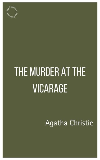 The Murder at the Vicarage - cover