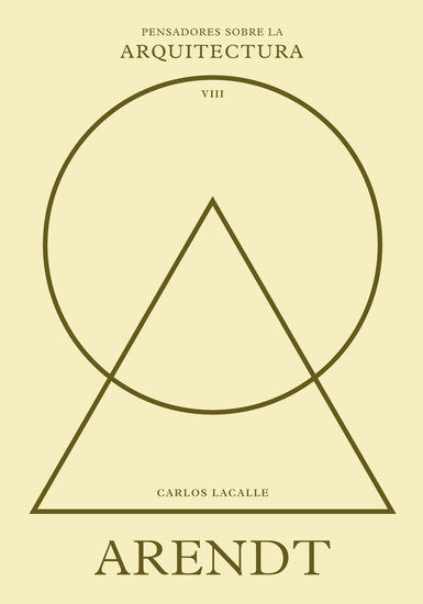 Arendt sobre la arquitectura - cover