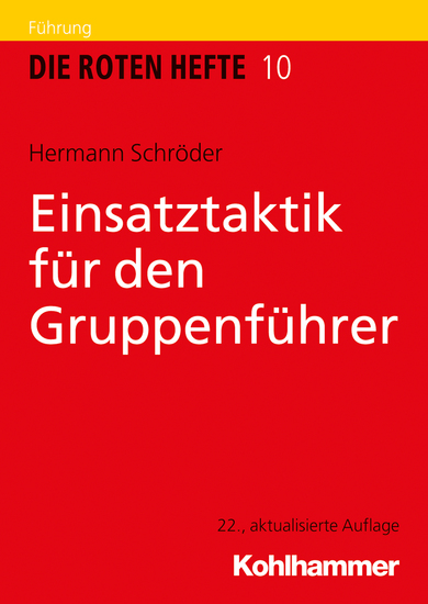 Einsatztaktik für den Gruppenführer - cover