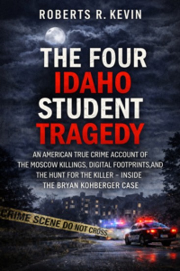 The Four Idaho Student Tragedy - An American A True Crime Account Of The Moscow Killings Digital Footprints And The Hunt For The Killer - Inside The Bryan Kohberger Case - cover