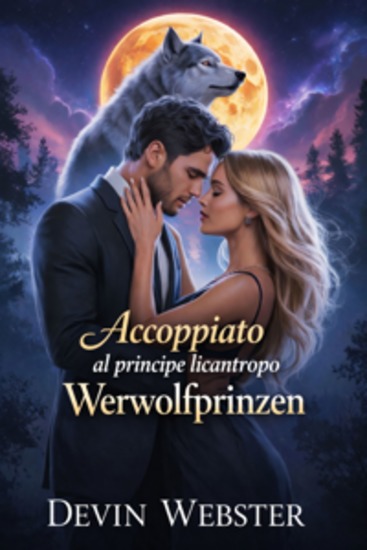 accoppiato al principe licantropo segreto - Un bambino segreto un compagno rifiutato un miliardario mutaforma una storia d'amore - cover