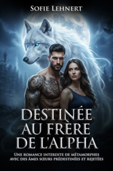 Destinée au frère de l'Alpha - Une romance interdite de métamorphes avec des âmes sœurs prédestinées et rejetées - cover