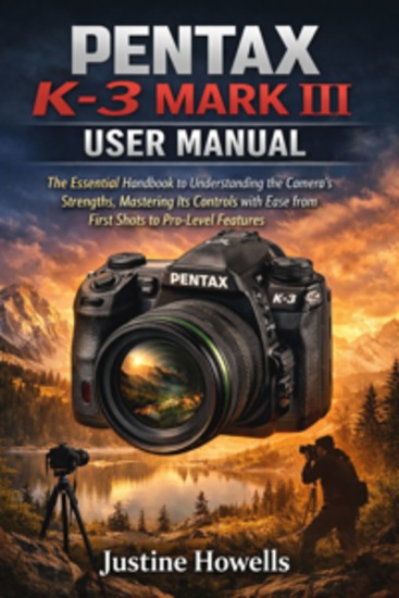 Pentax K-3 Mark III User Manual - The Essential Handbook to Understanding the Camera’s Strengths Mastering Its Controls with Ease from First Shots to Pro-Level Features - cover