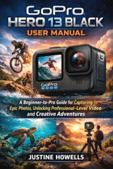 GoPro Hero 13 Black User Manual - A Beginner-to-Pro Guide for Capturing Epic Photos Unlocking Professional‑Level Video and and Creative Adventures - cover