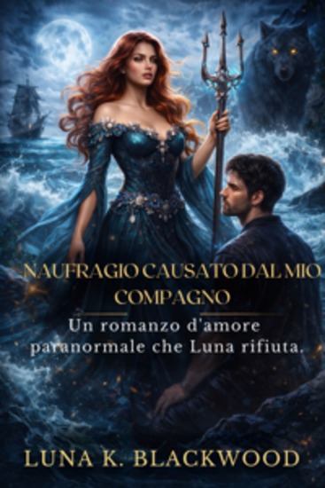 Naufragio causato dal mio compagno - Un romanzo d'amore paranormale che Luna rifiuta - cover