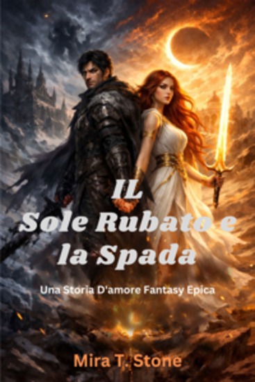 Il sole rubato e la spada - Una storia d'amore fantasy epica - cover