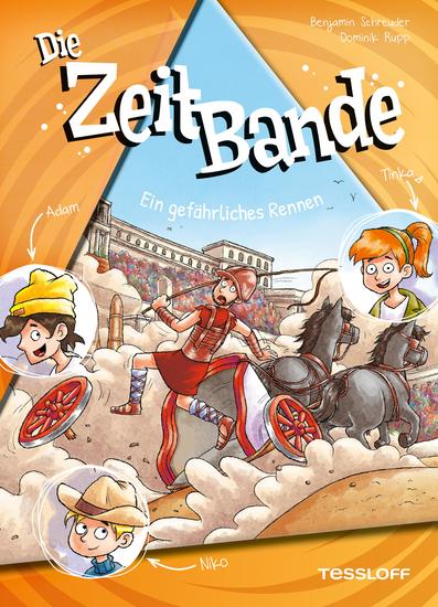 Die ZeitBande Band 5 Ein gefährliches Rennen - cover