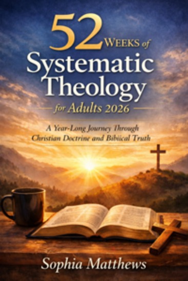 52 Weeks of Systematic Theology for Adults 2026 - A Year-Long Journey Through Christian Doctrine and Biblical Truth - cover