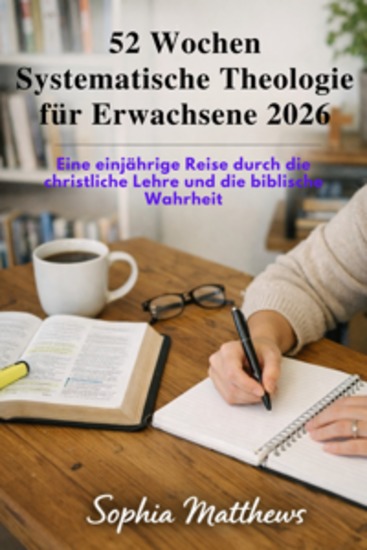 52 Wochen Systematische Theologie für Erwachsene 2026 - Eine einjährige Reise durch die christliche Lehre und die biblische Wahrheit - cover