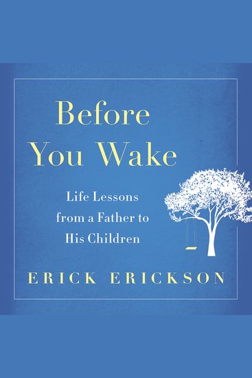 Before You Wake - Life Lessons from a Father to His Children - cover
