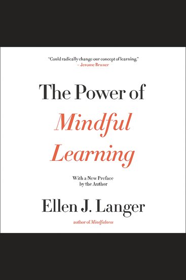 The Power Of Mindful Learning - cover