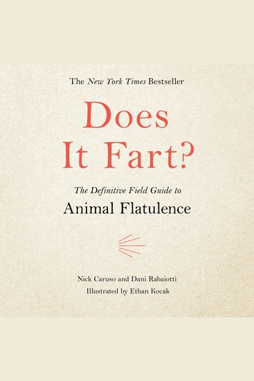 Does It Fart? - The Definitive Field Guide to Animal Flatulence - cover