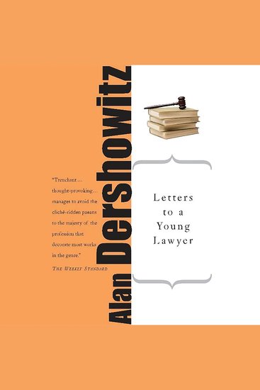 Letters to a Young Lawyer - cover