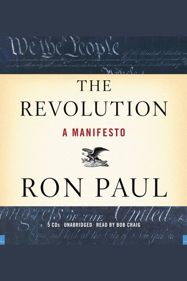 The Revolution - A Manifesto - cover
