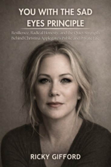 You with the Sad Eyes Principle - Resilience Radical Honesty and the Quiet Strength Behind Christina Applegate’s Public and Private Life - cover