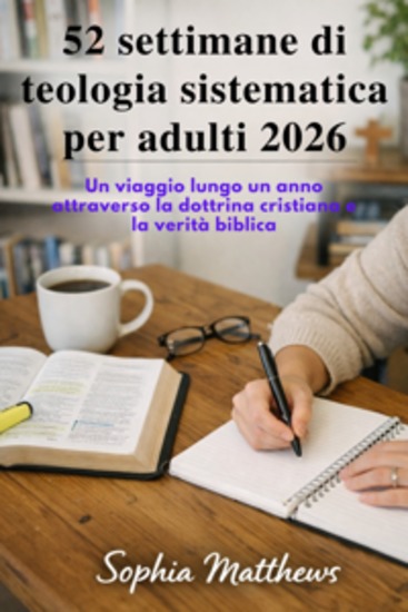 52 settimane di teologia sistematica per adulti 2026 - Un viaggio lungo un anno attraverso la dottrina cristiana e la verità biblica - cover