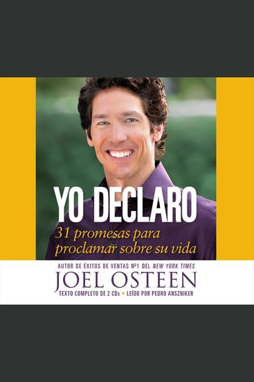 Yo Declaro - 31 Promesas Para Proclamar Sobre Su Vida - cover