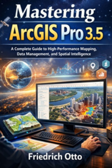 Mastering ArcGIS Pro 35 - A Complete Guide to High-Performance Mapping Data Management and Spatial Intelligence - cover