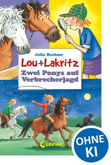 Lou + Lakritz 6 - Zwei Ponys auf Verbrecherjagd - cover