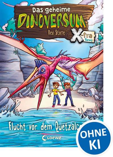 Das geheime Dinoversum Xtra (Band 4) - Flucht vor dem Quetzalcoatlus - cover