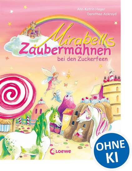 Mirabells Zaubermähnen bei den Zuckerfeen (Band 2) - cover