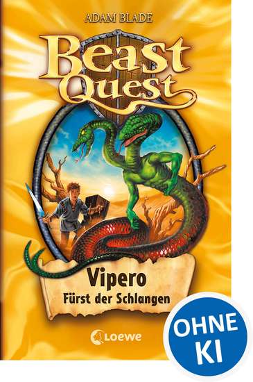 Beast Quest (Band 10) - Vipero Fürst der Schlangen - cover