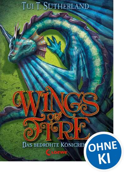Wings of Fire (Band 3) – Das bedrohte Königreich - Fantstisches Kinderbuch für Jungen und Mädchen ab 11 Jahre - cover