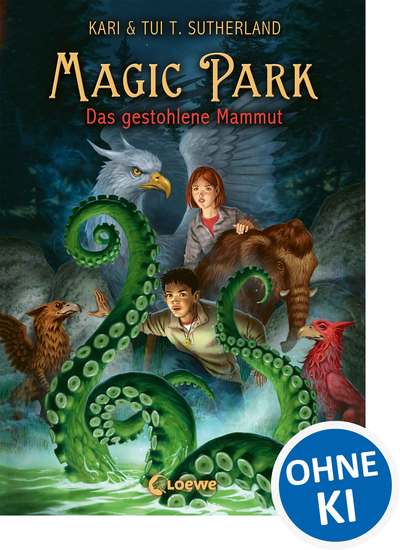Magic Park (Band 3) – Das gestohlene Mammut - Fantastische Abenteuer für Kinder ab 11 Jahre - cover