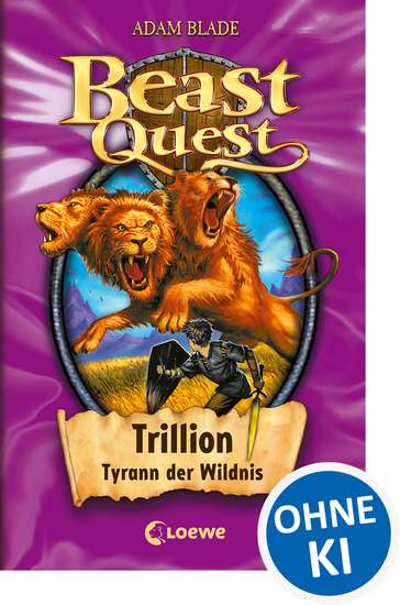 Beast Quest (Band 12) - Trillion Tyrann der Wildnis - Fantastisches Abenteuerbuch für Kinder ab 8 Jahre - cover