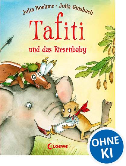 Tafiti und das Riesenbaby (Band 3) - Komm mit nach Afrika und lerne die Welt des beliebten Erdmännchens kennen - Erstlesebuch zum Vorlesen und ersten Selberlesen ab 6 Jahren - cover