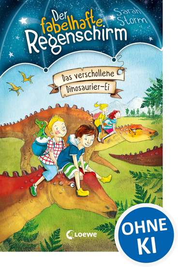 Der fabelhafte Regenschirm (Band 6) - Das verschollene Dinosaurier-Ei - Magische Kinderbuchreihe für Jungen und Mädchen ab 8 Jahre - cover