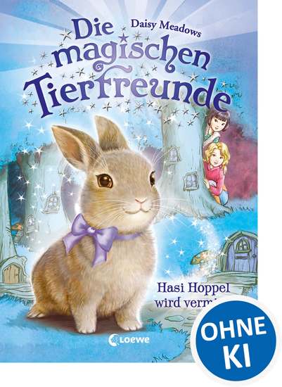 Die magischen Tierfreunde (Band 1) - Hasi Hoppel wird vermisst - cover