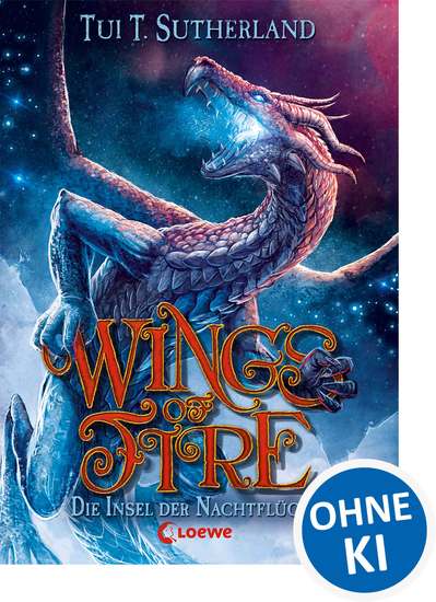 Wings of Fire (Band 4) – Die Insel der Nachtflügler - Fesselnder Kinderroman ab 11 Jahre - cover