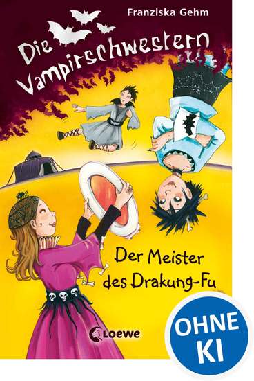 Die Vampirschwestern (Band 7) – Der Meister des Drakung-Fu - Lustiges Fantasybuch für alle Vampirfans ab 10 Jahren - Der Kinderbuch-Klassiker über Freundschaft die erste Liebe und jede Menge Abenteuer - cover