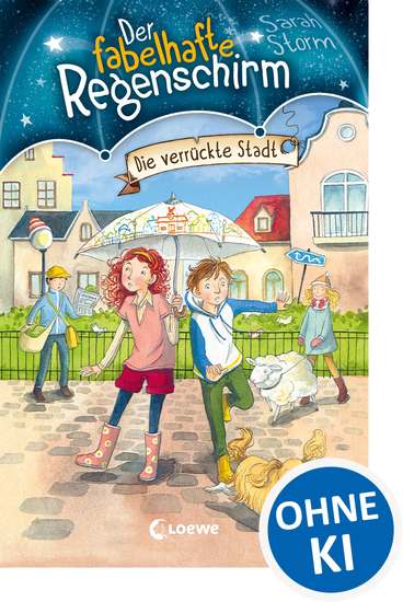Der fabelhafte Regenschirm (Band 1) - Die verrückte Stadt - cover