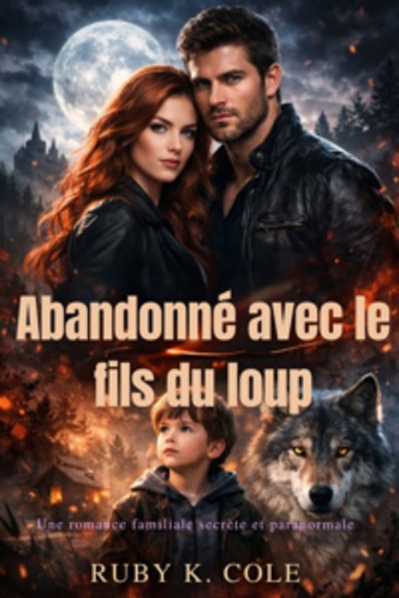 Abandonné avec le fils du loup - Une romance familiale secrète et paranormale - cover