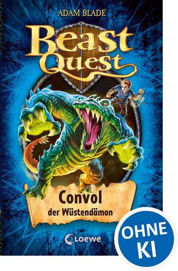 Beast Quest (Band 37) - Convol der Wüstendämon - Mitreißendes Abenteuerbuch ab 8 Jahre - cover