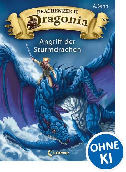 Drachenreich Dragonia (Band 1) - Angriff der Sturmdrachen - cover