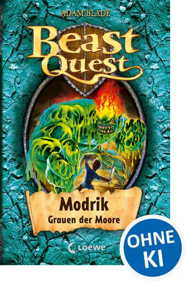 Beast Quest (Band 34) - Modrik Grauen der Moore - Mitreißendes Abenteuerbuch ab 8 Jahre - cover