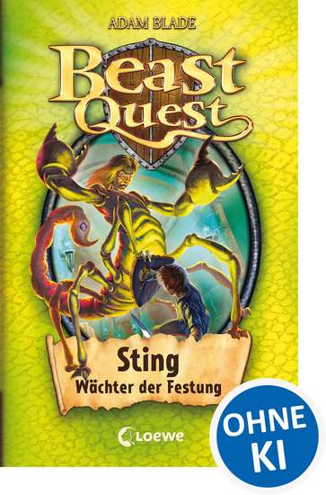 Beast Quest (Band 18) – Sting Wächter der Festung - cover