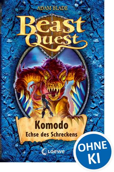 Beast Quest (Band 31) - Komodo Echse des Schreckens - cover