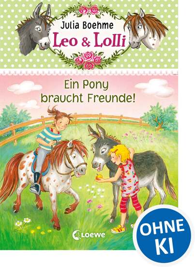 Leo & Lolli (Band 1) - Ein Pony braucht Freunde! - cover