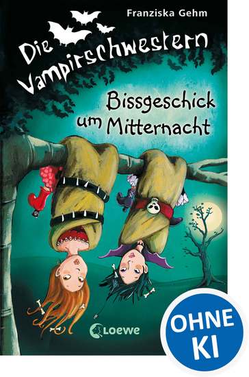 Die Vampirschwestern (Band 8) – Bissgeschick um Mitternacht - Lustiges Fantasybuch für Kinder ab 10 Jahren - Der Kinderbuch-Klassiker über Freundschaft die erste Liebe und jede Menge Abenteuer - cover