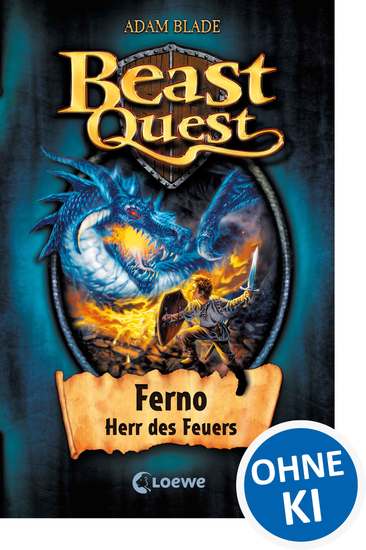 Beast Quest (Band 1) - Ferno Herr des Feuers - cover