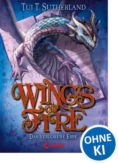 Wings of Fire (Band 2) – Das verlorene Erbe - Abenteuerreiches Kinderbuch ab 11 Jahre - cover