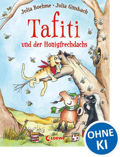 Tafiti und der Honigfrechdachs (Band 7) - Komm mit nach Afrika und lerne die Welt des beliebten Erdmännchens kennen - Erstlesebuch zum Vorlesen und ersten Selberlesen ab 6 Jahren - cover